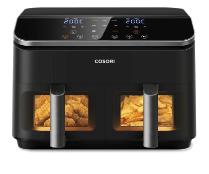 AirFryer i frytkownica beztłuszczowa Cosori Air Fryer Dual Basket kosz ceramiczny 8,5L